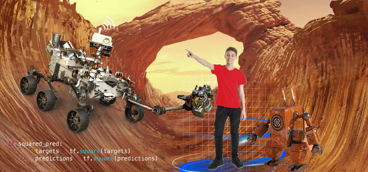 integem course Intro to Robotics Design & AR Coding for High Schoolers