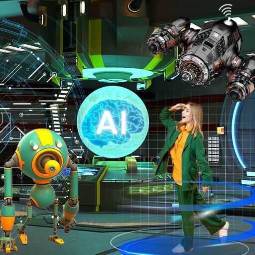 AI+Robotics+3D AR Coding with Python and AI Edge Computing for Teen (4-week)
