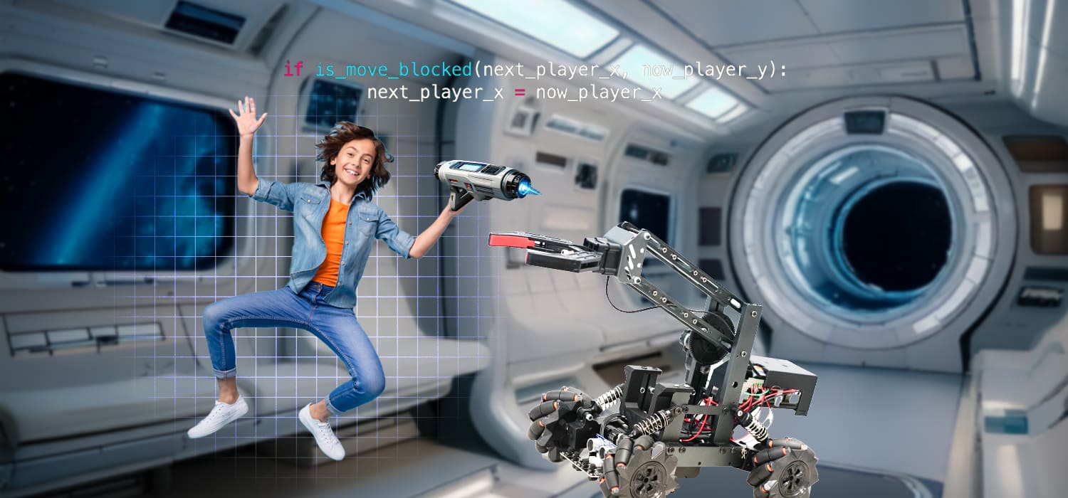 integem course Intro to Robotics Design & AR Coding for Teen