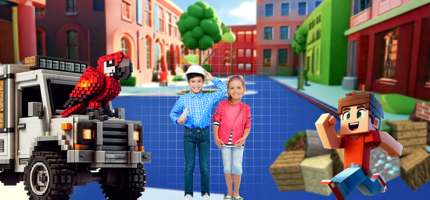 integem course Interactive AR Game Design with Coding for Junior