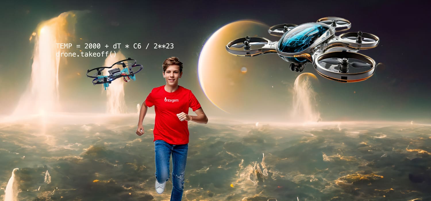 integem course Drone Maker: Build, Code & Fly for Teen