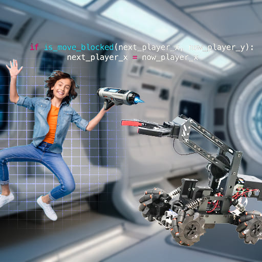 Intro to Robotics Design & AR Coding for Teen