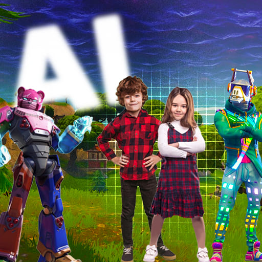 AI+3D AR Game Design with Coding for Young