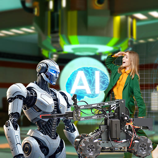 Advanced AI Robotics with AR & NVIDIA AI for Teen