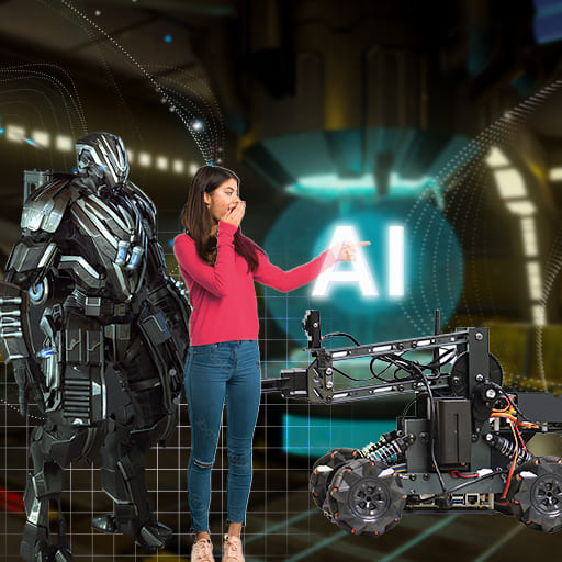 Advanced AI Robotics with AR & NVIDIA AI for High Schoolers