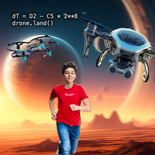 Drone Maker: Build, Code & Fly with AR for Highschooler