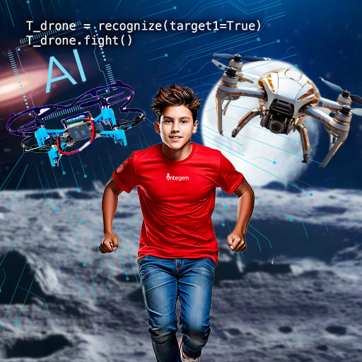 AI Space Drone Engineering: Build, Code & Explore for Highschooler