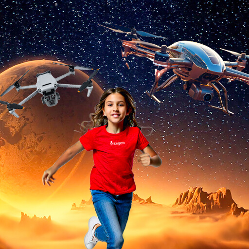 Drone Maker: Build, Code & Fly with AR for Young