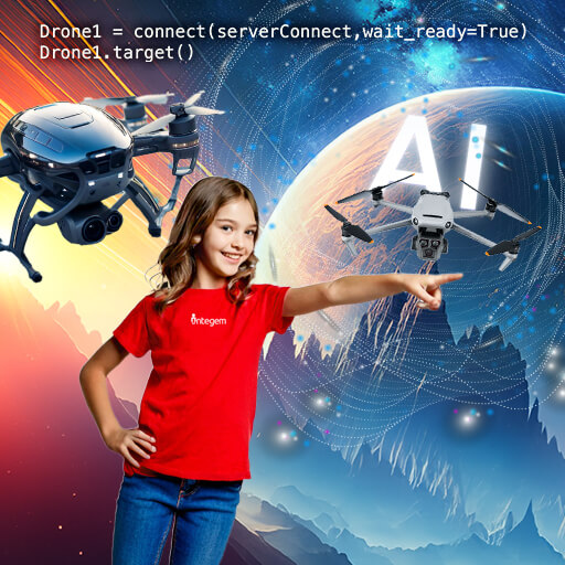 AI Space Drone Engineering: Build, Code & Explore for Teen
