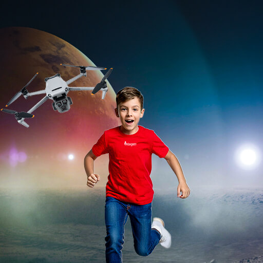 AI Space Drone Engineering: Build, Code & Explore for Young
