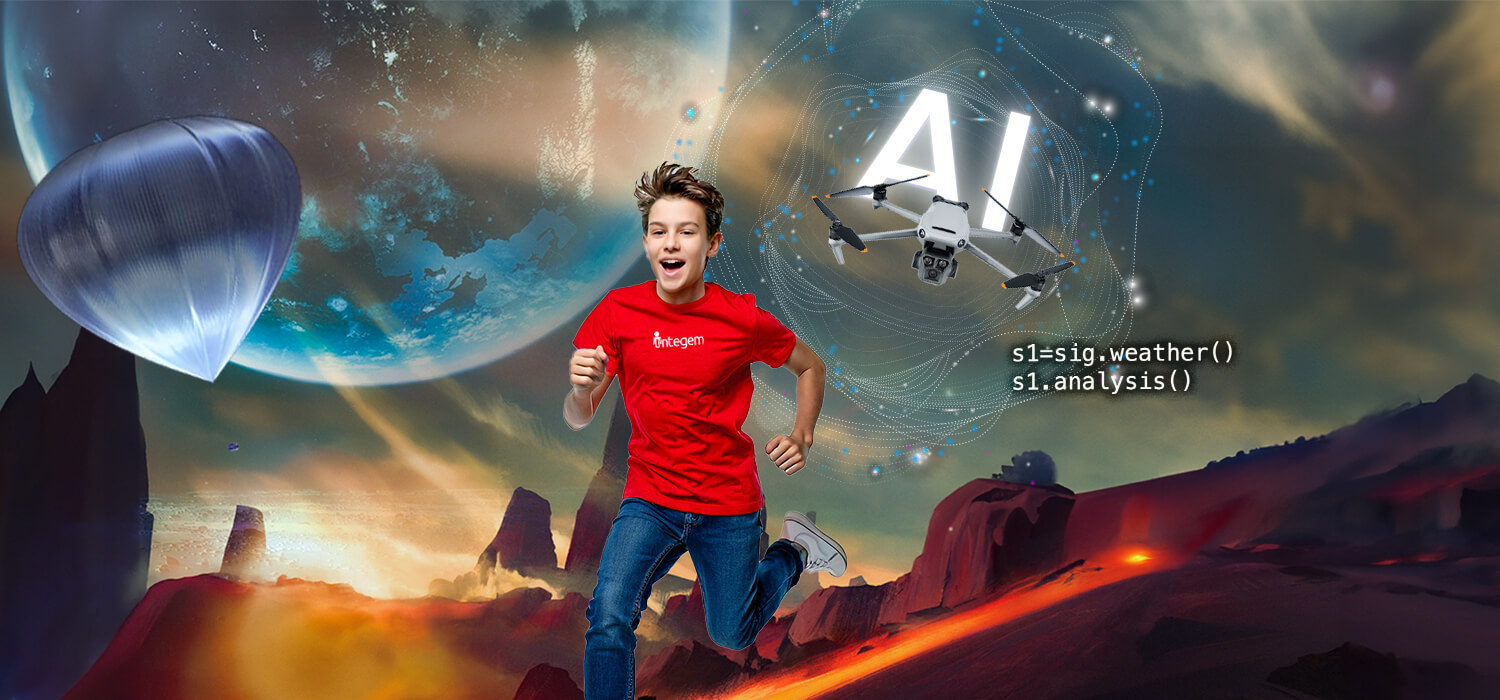 integem course Advanced AI Space Tech with NVIDIA AI: Build, Code & Innovate for Teen