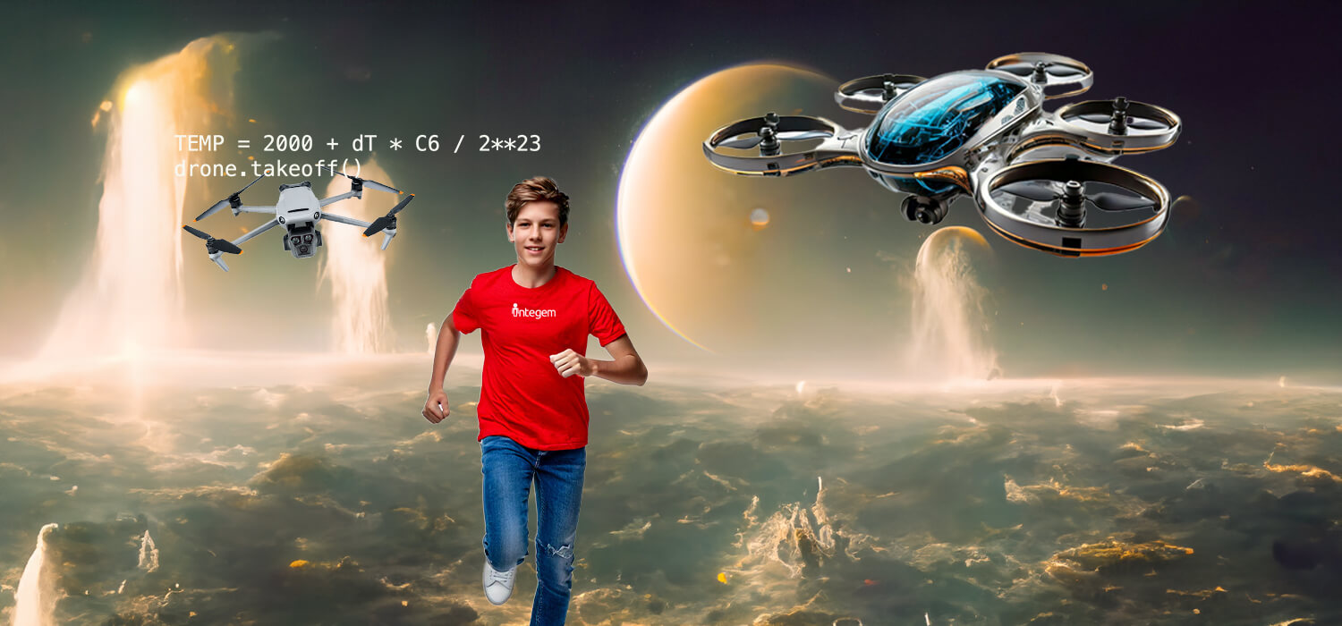 integem course Drone Maker: Build, Code & Fly with AR for Teen